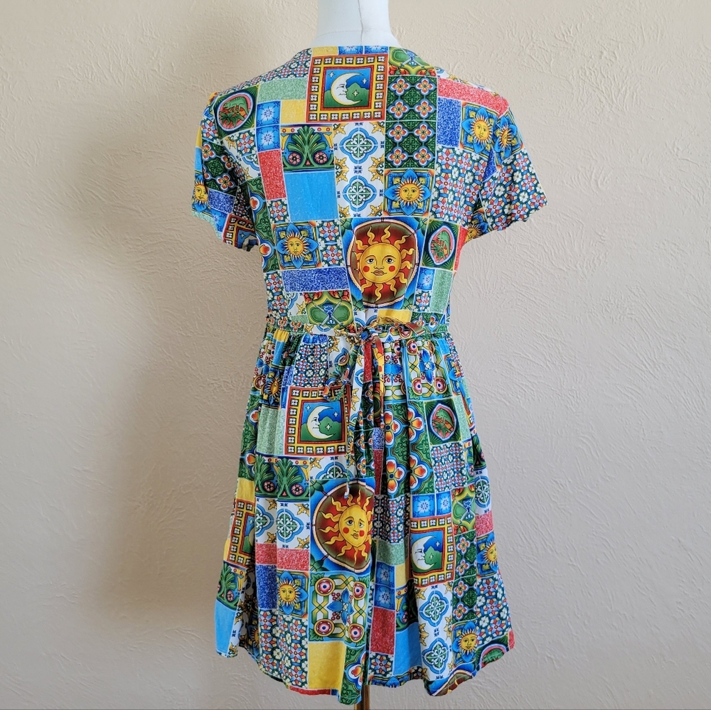 Dangerfield | Multicolor Celestial Patchwork Prin… - image 4